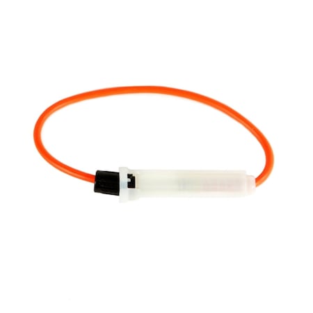 Wirthco Fuse Holder, Wire Leads, Glass Fuse Type W48-31804